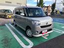ムーヴキャンバス 中古車 Ｘリミテッドメイクアップ　ＳＡＩＩＩ　走行距離４２４３６ｋｍ２ＷＤ　スマートアシスト　プッシュボタンスタート　キーフリーシステム　フロントフォグランプ　シートリフター　オートエアコン　フルホイールキャップ