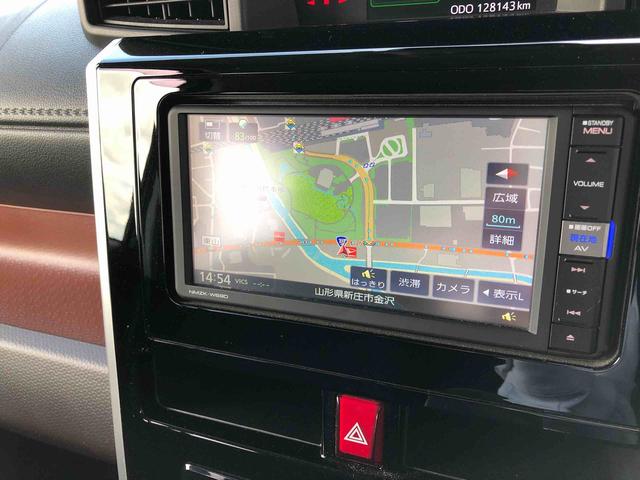 トールＧ　リミテッド　ＳＡIII　走行距離１２．８万ｋｍ・ナビ４ＷＤ　スマートアシスト　カーナビゲーション　オートエアコン　ステアリングスイッチ　キーフリーシステム　プッシュボタンスタート　アルミホイール（山形県）の中古車