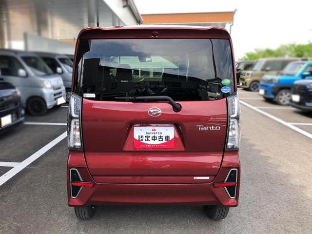タントカスタムＸセレクション　４ＷＤ　走行距離２７０００ｋｍ４ＷＤ　スマートアシスト　オートエアコン　１４インチアルミホイール　電動パーキングブレーキ　ステアリングスイッチ　キーフリーシステム　プッシュボタンスタート　パワースライドドア（山形県）の中古車