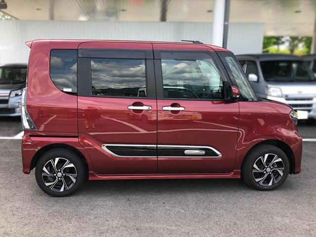 タントカスタムＸセレクション　４ＷＤ　走行距離２７０００ｋｍ４ＷＤ　スマートアシスト　オートエアコン　１４インチアルミホイール　電動パーキングブレーキ　ステアリングスイッチ　キーフリーシステム　プッシュボタンスタート　パワースライドドア（山形県）の中古車