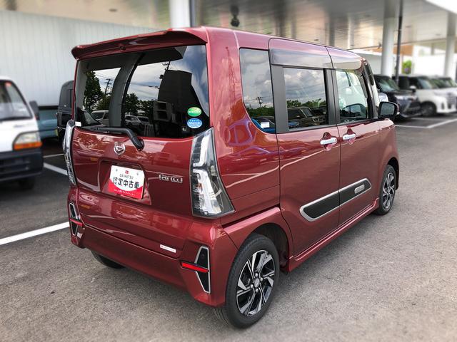 タントカスタムＸセレクション　４ＷＤ　走行距離２７０００ｋｍ４ＷＤ　スマートアシスト　オートエアコン　１４インチアルミホイール　電動パーキングブレーキ　ステアリングスイッチ　キーフリーシステム　プッシュボタンスタート　パワースライドドア（山形県）の中古車
