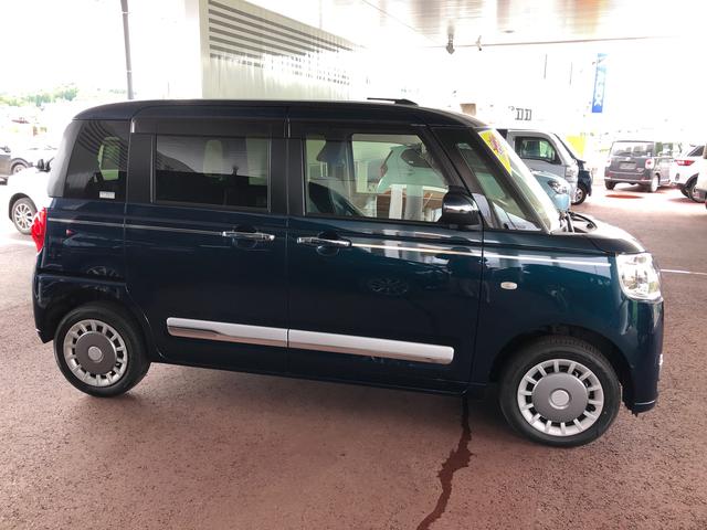 ムーヴキャンバスセオリーＧターボ　走行４１０００ｋｍ・ディスプレイオーディオ４ＷＤ　スマートアシスト　ディスプレイオーディオ　キーフリーシステム　プッシュボタンスタート　ステアリングスイッチ　フルホイールキャップ　オートエアコン　スライドドア（山形県）の中古車