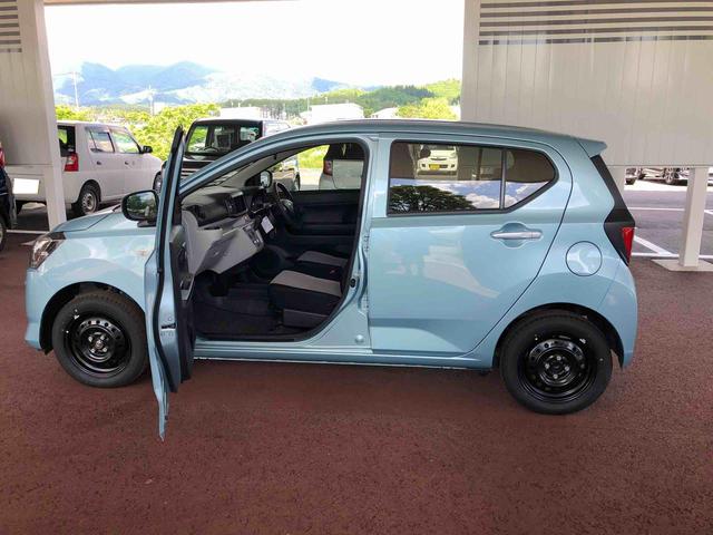 ミライースＸ　ＳＡIII　４ＷＤ　走行距離３０００ｋｍ４ＷＤ　純正ナビ装着用アップグレードパック　スマートアシスト　マニュアルエアコン　コーナーセンサー　スチールホイール（山形県）の中古車