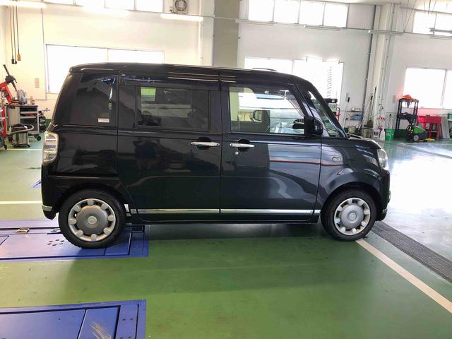 ムーヴキャンバスＸブラックアクセントリミテッド　ＳＡIII　４ＷＤ４ＷＤ　スマートアシスト　カーナビ　プッシュボタンスタート　フルホイールキャップ　オートエアコン　ステアリングスイッチ　スライドドア（山形県）の中古車