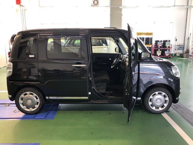 ムーヴキャンバスＸブラックアクセントリミテッド　ＳＡIII　４ＷＤ４ＷＤ　スマートアシスト　カーナビ　プッシュボタンスタート　フルホイールキャップ　オートエアコン　ステアリングスイッチ　スライドドア（山形県）の中古車