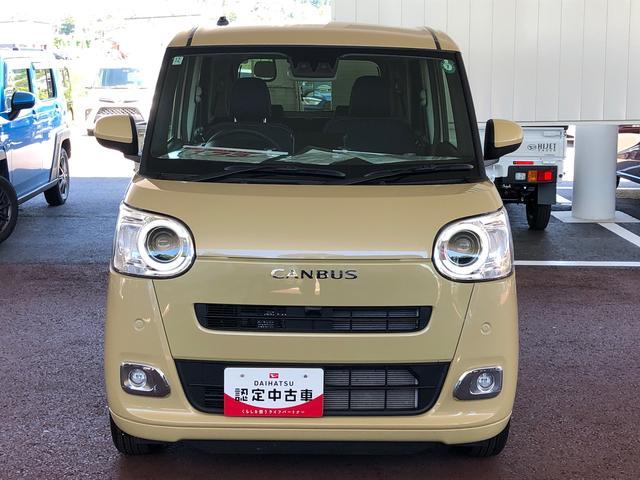ムーヴキャンバスセオリーＧ　４ＷＤ　走行距離４８７６ｋｍ４ＷＤ　スマートアシスト　オートエアコン　キーフリーシステム　１４インチフルホイールキャップ　ＬＥＤヘッドランプ　両側パワースライドドア（山形県）の中古車
