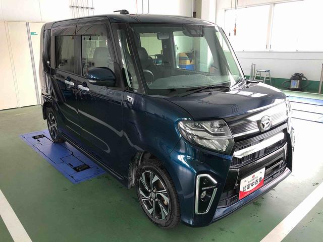 タントカスタムX 4WD 車検整備付き・カーナビ4WD スマートアシスト ステアリングスイッチ キーフリー アルミホイール デジタルメーター プッシュボタンスタート カーナビ(山形県)の中古車