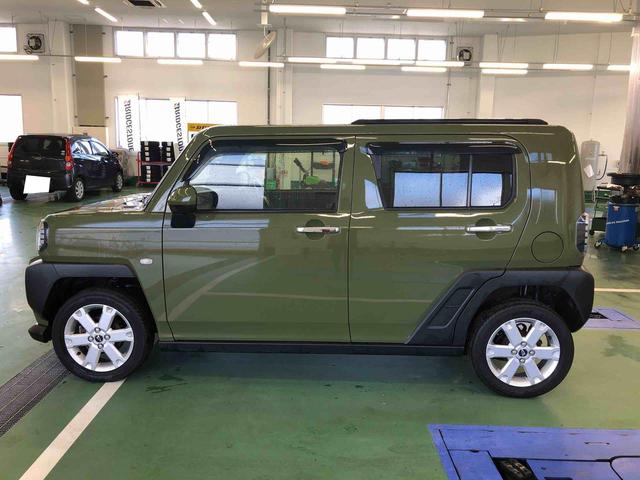 タフトＧターボ　クロムベンチャー　４ＷＤ　走行距離５３７１９ｋｍ４ＷＤ　スマートアシスト　オートエアコン　コーナーセンサー　ステアリングスイッチ　アルミホイール　電動パーキングブレーキ（山形県）の中古車