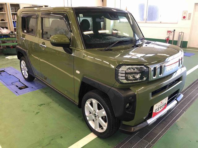 タフトＧターボ　クロムベンチャー　４ＷＤ　走行距離５３７１９ｋｍ４ＷＤ　スマートアシスト　オートエアコン　コーナーセンサー　ステアリングスイッチ　アルミホイール　電動パーキングブレーキ（山形県）の中古車