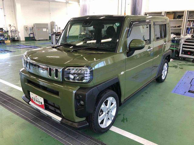 タフトＧターボ　クロムベンチャー　４ＷＤ　走行距離５３７１９ｋｍ４ＷＤ　スマートアシスト　オートエアコン　コーナーセンサー　ステアリングスイッチ　アルミホイール　電動パーキングブレーキ（山形県）の中古車