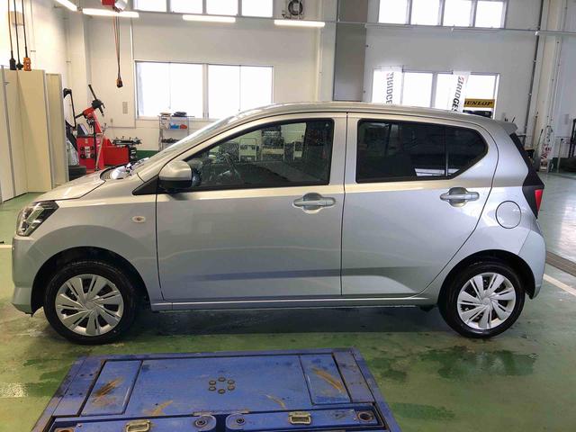 ミライースＸ　ＳＡIII　４ＷＤ　走行距離２６７３ｋｍ４ＷＤ　スマートアシスト　フルホイールキャップ　セパレートシート　デジタルメーター　コーナーセンサー　マニュアルエアコン　キーレスエントリー（山形県）の中古車