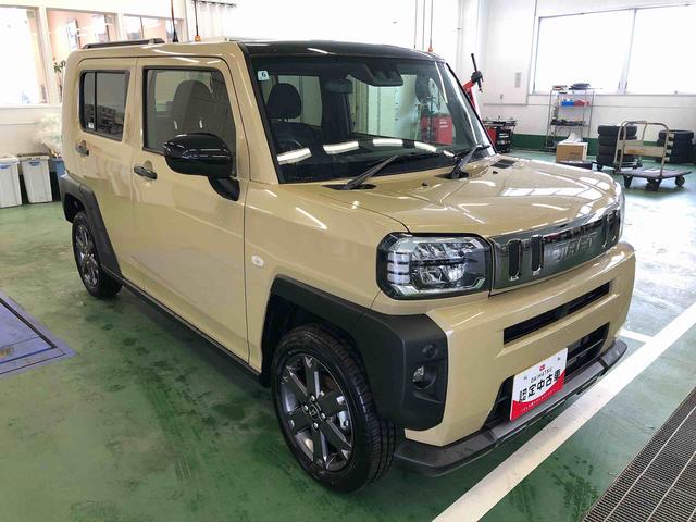 タフトＧ　ダーククロムベンチャー　４ＷＤ　走行距離４８１６ｋｍ４ＷＤ　スマートアシスト　コーナーセンサー　電動パーキングブレーキ　キーフリーシステム　プッシュボタンスタート　オートエアコン（山形県）の中古車