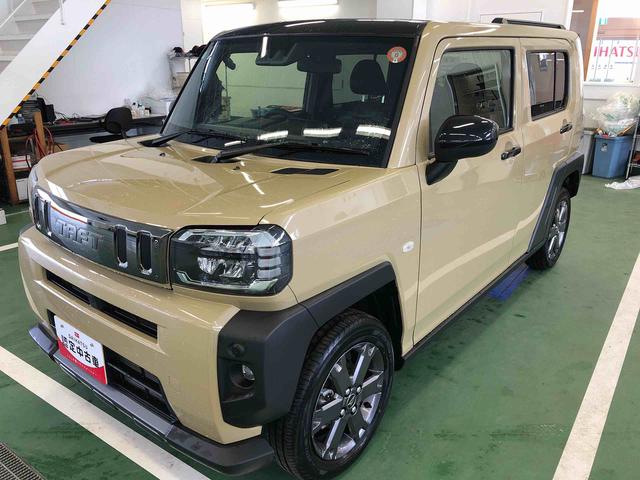 タフトＧ　ダーククロムベンチャー　４ＷＤ　走行距離４８１６ｋｍ４ＷＤ　スマートアシスト　コーナーセンサー　電動パーキングブレーキ　キーフリーシステム　プッシュボタンスタート　オートエアコン（山形県）の中古車