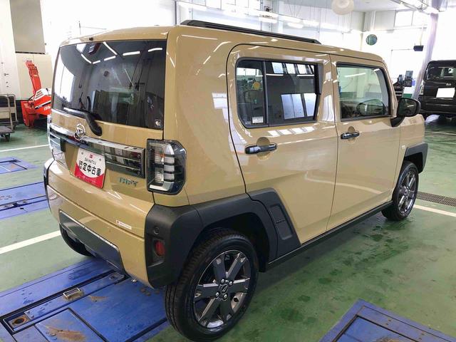 タフトＧ　ダーククロムベンチャー　４ＷＤ　走行距離４８１６ｋｍ４ＷＤ　スマートアシスト　コーナーセンサー　電動パーキングブレーキ　キーフリーシステム　プッシュボタンスタート　オートエアコン（山形県）の中古車