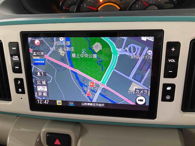 ムーヴキャンバスＧホワイトアクセントＶＳ　ＳＡIII　４ＷＤ　９６４８４ｋｍ４ＷＤ　スマートアシスト　キーフリーシステム　パノラマモニター　ナビ　オートエアコン　フルホイールキャップ　プッシュボタンスタート（山形県）の中古車