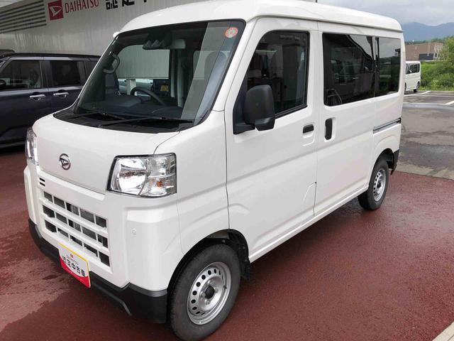 ハイゼットカーゴＤＸ　４ＷＤ　走行距離１３１１２ｋｍ４ＷＤ　スマートアシスト　キーレスエントリー　アッパートレイ　オーバーヘッドシェルフ　撥水フルファブリックシート表皮　ＡＭ／ＦＭラジオ（山形県）の中古車