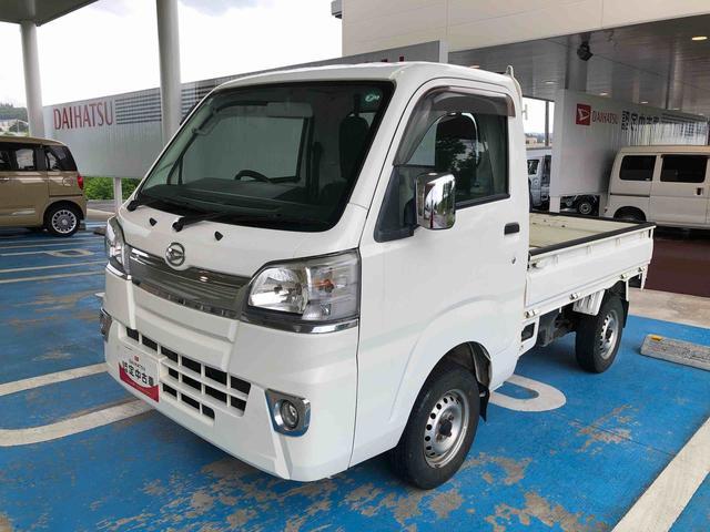 ハイゼットトラックスタンダード　４ＷＤ　走行距離４８０１０ｋｍ４ＷＤ　マニュアルシフト　ＡＭ／ＦＭラジオ　フロントフォグランプ　マニュアルエアコン　ゲートプロテクター　バッテリーカバー（山形県）の中古車