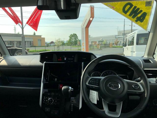 トールカスタムＧ　４ＷＤ　走行４０００ｋｍ・アルミホイール４ＷＤ　スマートアシスト　ステアリングスイッチ　電動パーキングブレーキ　オートエアコン　１４インチアルミホイール　ＬＥＤフォグランプ　　キーフリーシステム　プッシュボタンスタート（山形県）の中古車