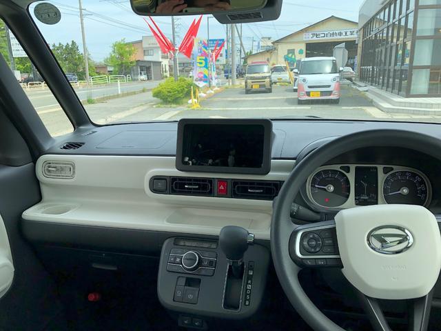 ムーヴキャンバスストライプスＧ　４ＷＤ　走行２０００ｋｍ・両側パワスラ４ＷＤ　スマートアシスト　ステアリングスイッチ　オートエアコン　電動パーキングブレーキ　ＬＥＤフォグランプ　キーフリーシステム　プッシュボタンスタート　両側パワースライドドア　コーナーセンサー（山形県）の中古車