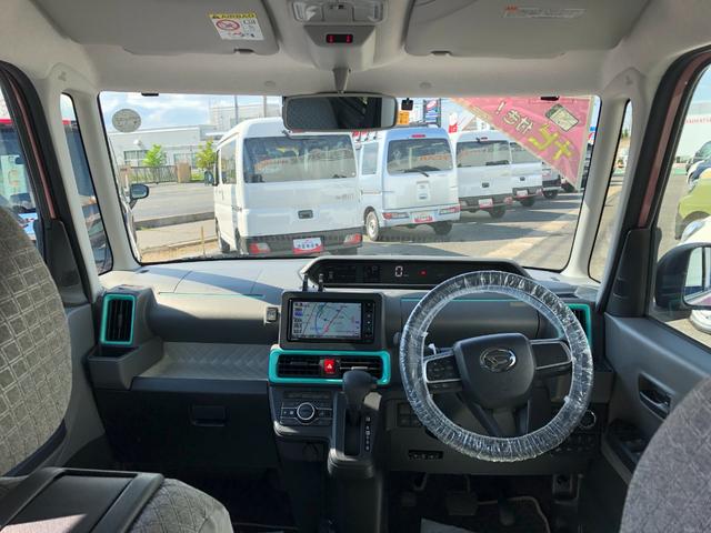 タントＸセレクション　４ＷＤ　走行距離５１２８８ｋｍ・ナビ４ＷＤ　スマートアシスト　カーナビゲーション　プッシュボタンスタート　キーフリーシステム　１４インチフルホイールキャップ　オートエアコン　デジタルメーター（山形県）の中古車