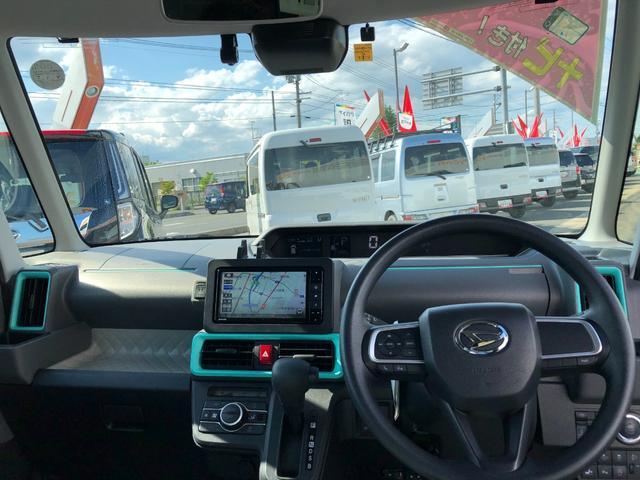 タントＸセレクション　４ＷＤ　走行距離５１２８８ｋｍ・ナビ４ＷＤ　スマートアシスト　カーナビゲーション　プッシュボタンスタート　キーフリーシステム　１４インチフルホイールキャップ　オートエアコン　デジタルメーター（山形県）の中古車