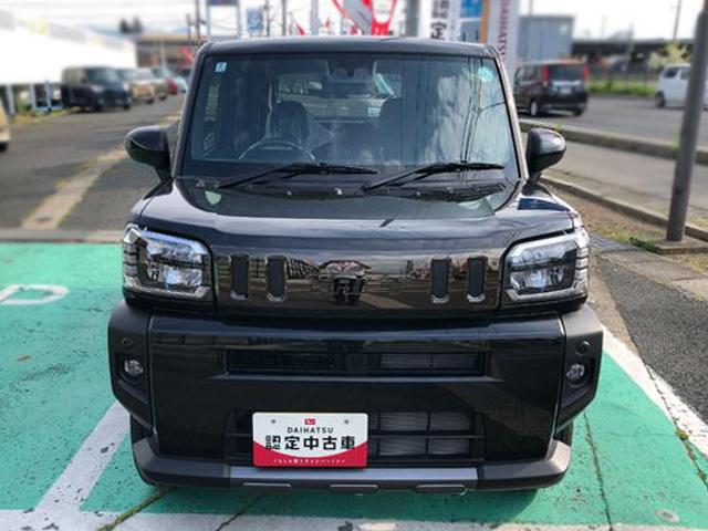 タフトＧ　ダーククロムベンチャー　４ＷＤ　走行距離７０００ｋｍ４ＷＤ　スマートアシスト　１５インチアルミホイール　キーフリーシステム　プッシュボタンスタート　ステアリングスイッチ　コーナーセンサー　電動パーキングブレーキ　ＬＥＤフォグランプ（山形県）の中古車