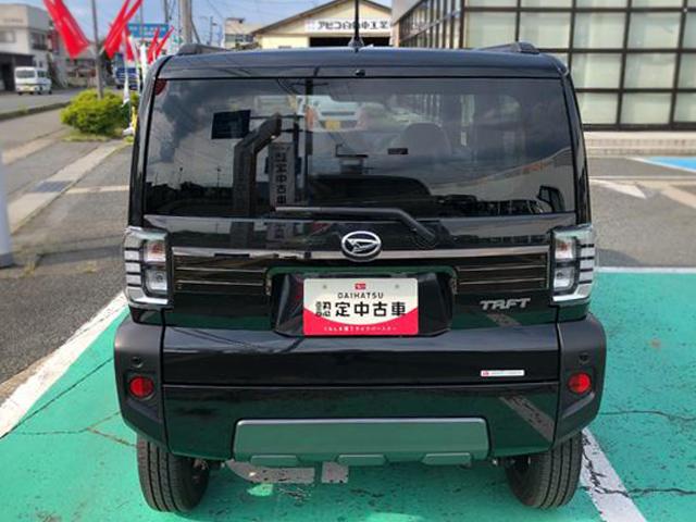 タフトＧ　ダーククロムベンチャー　４ＷＤ　走行距離７０００ｋｍ４ＷＤ　スマートアシスト　１５インチアルミホイール　キーフリーシステム　プッシュボタンスタート　ステアリングスイッチ　コーナーセンサー　電動パーキングブレーキ　ＬＥＤフォグランプ（山形県）の中古車