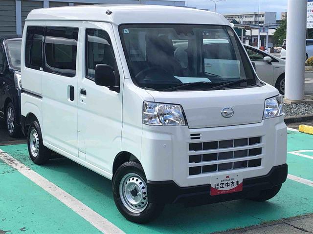 ハイゼットカーゴＤＸ　４ＷＤ　走行距離８７６ｋｍ・ＡＭ／ＦＭラジオ４ＷＤ　スマートアシスト　ＡＭ／ＦＭラジオ　マニュアルエアコン　キーレスエントリー　両側スライドドア　アイドリングストップ　コーナーセンサー（山形県）の中古車