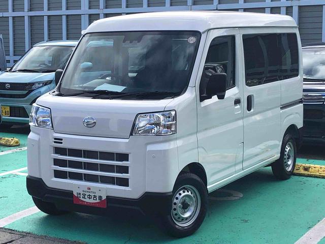 ハイゼットカーゴＤＸ　４ＷＤ　走行距離８７６ｋｍ・ＡＭ／ＦＭラジオ４ＷＤ　スマートアシスト　ＡＭ／ＦＭラジオ　マニュアルエアコン　キーレスエントリー　両側スライドドア　アイドリングストップ　コーナーセンサー（山形県）の中古車