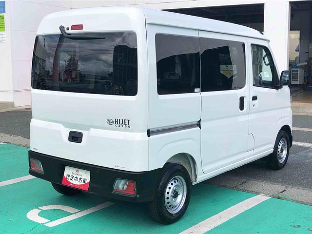 ハイゼットカーゴＤＸ　４ＷＤ　走行距離８７６ｋｍ・ＡＭ／ＦＭラジオ４ＷＤ　スマートアシスト　ＡＭ／ＦＭラジオ　マニュアルエアコン　キーレスエントリー　両側スライドドア　アイドリングストップ　コーナーセンサー（山形県）の中古車