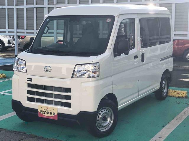 ハイゼットカーゴＤＸ　４ＷＤ　走行距離５９１ｋｍ・ＡＭ／ＦＭラジオ４ＷＤ　スマートアシスト　ＡＭ／ＦＭラジオ　コーナーセンサー　アイドリングストップ　マニュアルエアコン　キーレスエントリー　両側スライドドア（山形県）の中古車