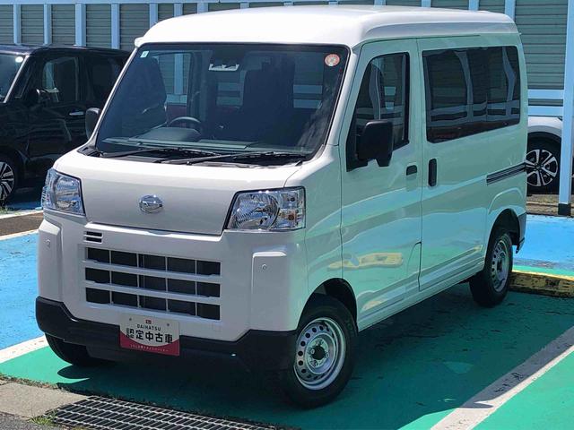 ハイゼットカーゴＤＸ　４ＷＤ　走行距離４７４ｋｍ・ＡＭ／ＦＭラジオ４ＷＤ　スマートアシスト　コーナーセンサー　ＡＭ／ＦＭラジオ　マニュアルエアコン　キーレスエントリー　アイドリングストップ　両側スライドドア（山形県）の中古車