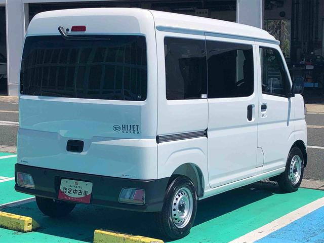 ハイゼットカーゴＤＸ　４ＷＤ　走行距離４７４ｋｍ・ＡＭ／ＦＭラジオ４ＷＤ　スマートアシスト　コーナーセンサー　ＡＭ／ＦＭラジオ　マニュアルエアコン　キーレスエントリー　アイドリングストップ　両側スライドドア（山形県）の中古車