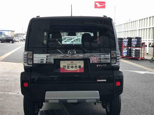 タフトＧ　ダーククロムベンチャー　４ＷＤ　走行距離４３６８ｋｍ４ＷＤ　スマートアシスト　電動パーキングブレーキ　コーナーセンサー　１５インチアルミホイール　オートエアコン　ステアリングスイッチ（山形県）の中古車