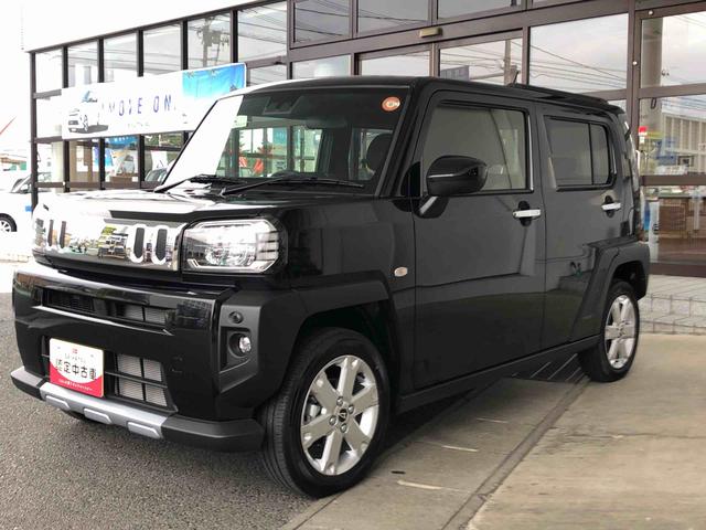 タフトＧ　ダーククロムベンチャー　４ＷＤ　走行距離４３６８ｋｍ４ＷＤ　スマートアシスト　電動パーキングブレーキ　コーナーセンサー　１５インチアルミホイール　オートエアコン　ステアリングスイッチ（山形県）の中古車