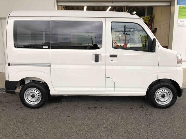 ハイゼットカーゴＤＸ　４ＷＤ　走行距離３９５２ｋｍ・ＡＭ／ＦＭラジオ４ＷＤ　スマートアシスト　ＡＭ／ＦＭラジオ　コーナーセンサー　マニュアルエアコン　アイドリングストップ　スライドドア（山形県）の中古車