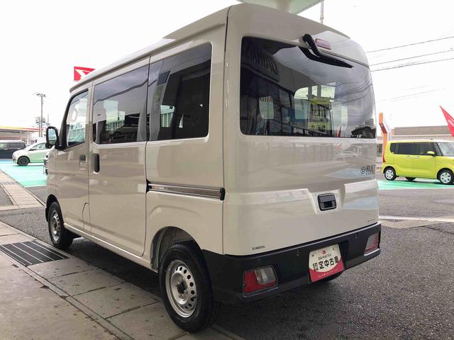 ハイゼットカーゴＤＸ　４ＷＤ　走行距離３９５２ｋｍ・ＡＭ／ＦＭラジオ４ＷＤ　スマートアシスト　ＡＭ／ＦＭラジオ　コーナーセンサー　マニュアルエアコン　アイドリングストップ　スライドドア（山形県）の中古車