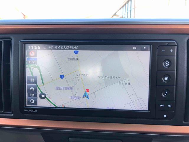 ブーンシルク SAIII 4WD 走行距離53525km・ナビ4WD スマートアシスト カーナビ 14インチフルホイールキャップ オートエアコン キーフリーシステム プッシュボタンスタート(山形県)の中古車