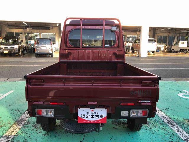 ハイゼットトラックジャンボエクストラ　４ＷＤ　走行距離１０５４６ｋｍ４ＷＤ　車検整備付き　スマートアシスト　スチールホイール　マニュアルエアコン　キーフリーシステム　プッシュボタンスタート　パワーウィンドウ（山形県）の中古車