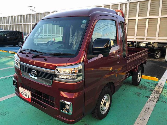 ハイゼットトラックジャンボエクストラ　４ＷＤ　走行距離１０５４６ｋｍ４ＷＤ　車検整備付き　スマートアシスト　スチールホイール　マニュアルエアコン　キーフリーシステム　プッシュボタンスタート　パワーウィンドウ（山形県）の中古車