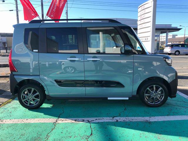 タントファンクロス 走行距離20km 状態良好4WD スマートアシスト プッシュボタンスタート キーフリーシステム 電動パーキングブレーキ アルミホイール オートエアコン フロントフォグランプ クルーズコントロール(山形県)の中古車