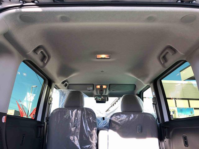 ムーヴキャンバスストライプスG 走行距離10km 人気の2トーンカラー4WD スマートアシスト 両側パワースライドドア プッシュボタンスタート キーフリーシステム 電動パーキングブレーキ オートエアコン フロントフォグランプ(山形県)の中古車