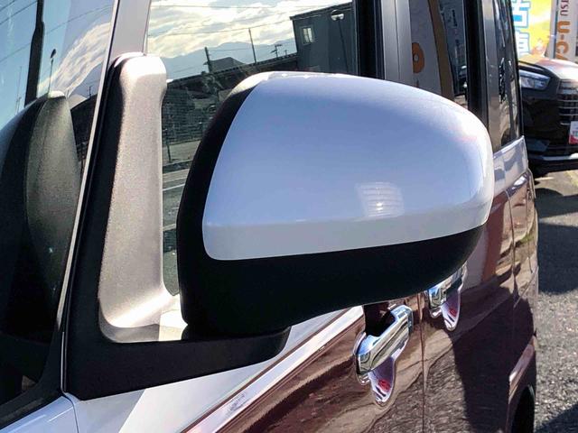 ムーヴキャンバスストライプスＧ　走行距離１０ｋｍ　人気の２トーンカラー４ＷＤ　スマートアシスト　両側パワースライドドア　プッシュボタンスタート　キーフリーシステム　電動パーキングブレーキ　オートエアコン　フロントフォグランプ（山形県）の中古車