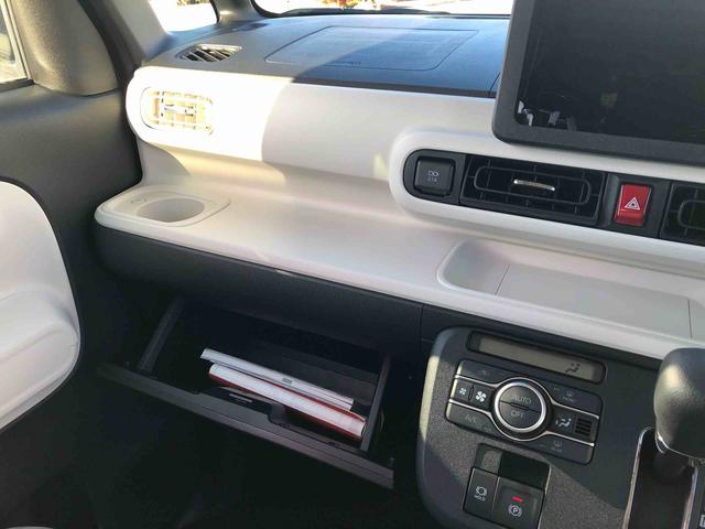 ムーヴキャンバスストライプスＧ　走行距離１０ｋｍ　人気の２トーンカラー４ＷＤ　スマートアシスト　両側パワースライドドア　プッシュボタンスタート　キーフリーシステム　電動パーキングブレーキ　オートエアコン　フロントフォグランプ（山形県）の中古車