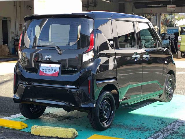 ムーヴＸ　４ＷＤ　走行距離１４３５ｋｍ４ＷＤ　スマートアシスト　スチールホイール　オートエアコン　プッシュボタンスタート　コーナーセンサー　左側パワースライドドア（山形県）の中古車