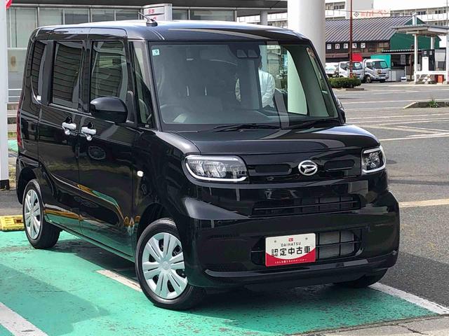 タントX 4WD 走行距離6km4WD スマートアシスト 14インチフルホイールキャップ 電動パーキングブレーキ ステアリングスイッチ プッシュボタンスタート(山形県)の中古車