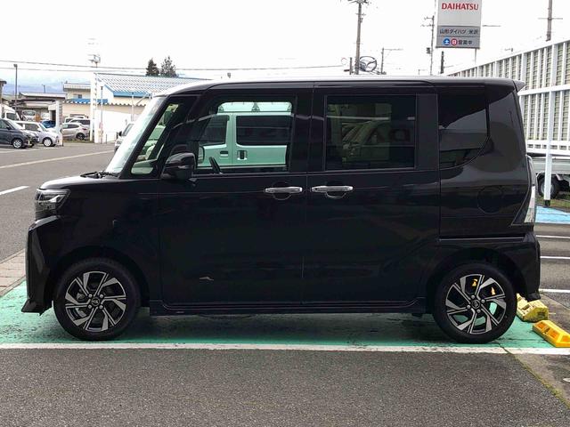 タントカスタムＸリミテッド　４ＷＤ　走行距離５３９８ｋｍ４ＷＤ　スマートアシスト　９インチディスプレイオーディオ　１４インチアルミホイール　電動パーキングブレーキ　ステアリングスイッチ（山形県）の中古車