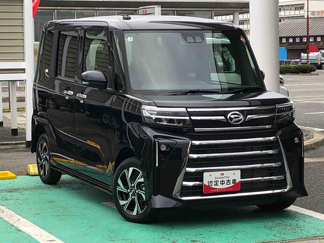 タントカスタムＸリミテッド　４ＷＤ　走行距離５３９８ｋｍ４ＷＤ　スマートアシスト　９インチディスプレイオーディオ　１４インチアルミホイール　電動パーキングブレーキ　ステアリングスイッチ（山形県）の中古車