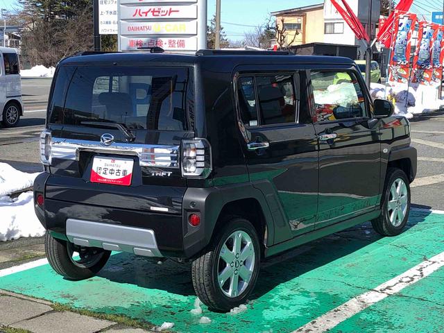 タフトＧ　クロムベンチャー　４ＷＤ　走行距離６３３１ｋｍ４ＷＤ　スマートアシスト　１５インチアルミホイール　電動パーキングブレーキ　フルＬＥＤヘッドランプ　ＬＥＤフォグランプ　キーフリーシステム（山形県）の中古車