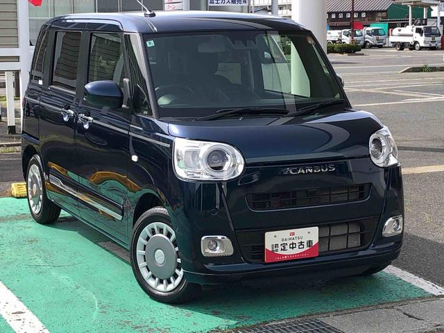 ムーヴキャンバスセオリーＧ　２ＷＤ　走行距離８９６７ｋｍ２ＷＤ　スマートアシスト　１４インチフルホイールキャップ　ＩＤＩＮＣＤオーディオ　電動パーキングブレーキ　ステアリングスイッチ（山形県）の中古車
